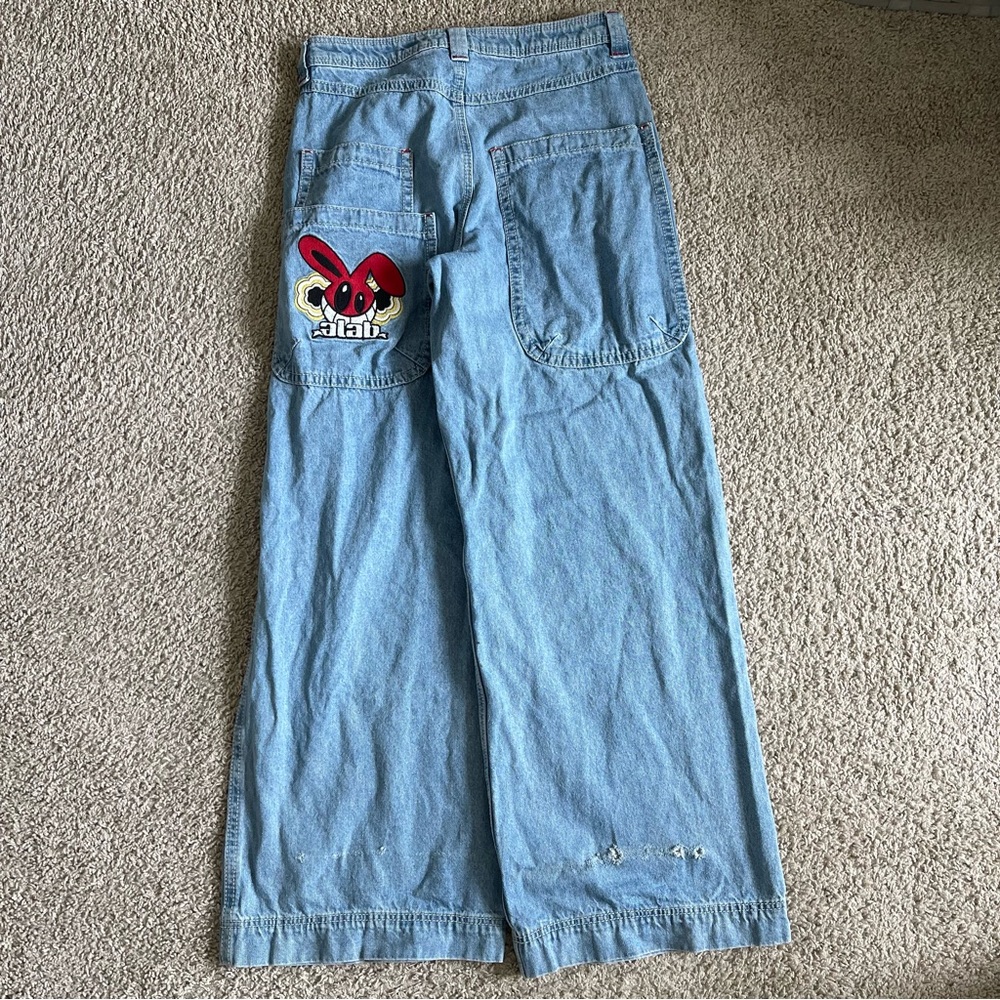 A.LAB Mega Rave Pixel Jeans